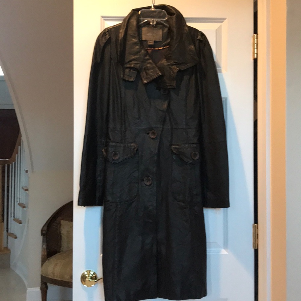 Long Leather Jacket